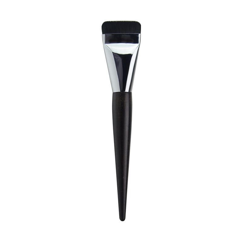 Flat Foundation Brush (Black Bristles)