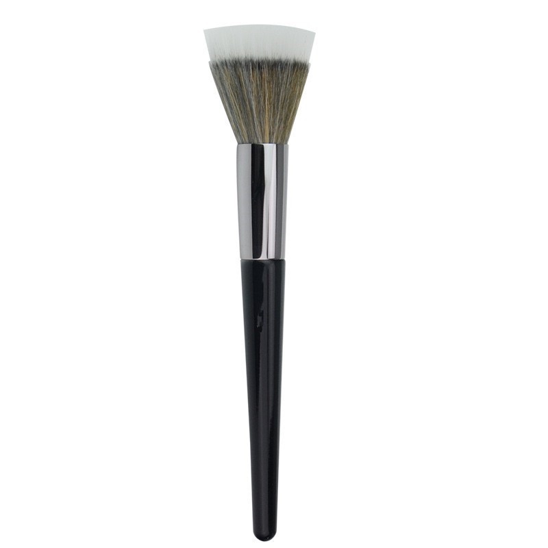 Flat Top Foundation Brush (White Tip)