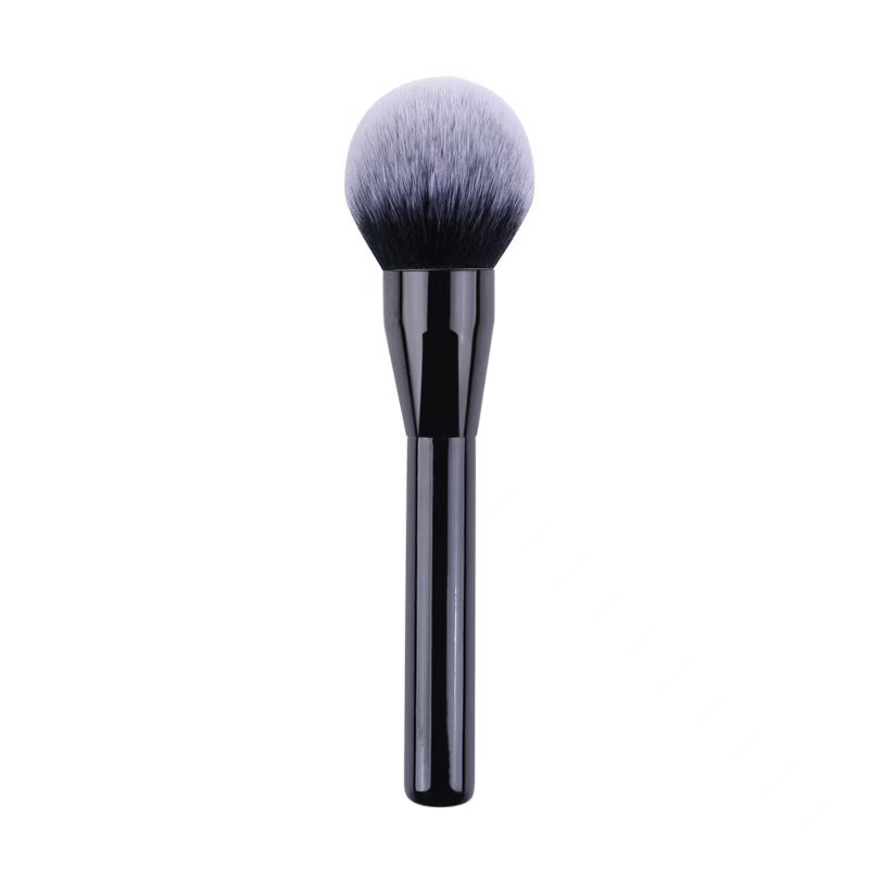 Black Round Powder Brush