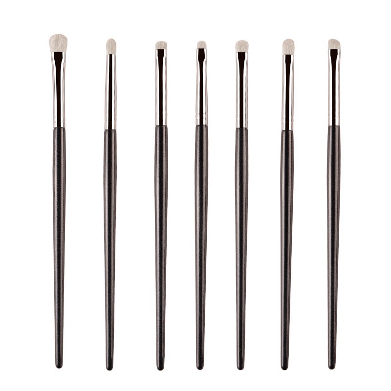 7-Piece Black Eye Detail Brush Set