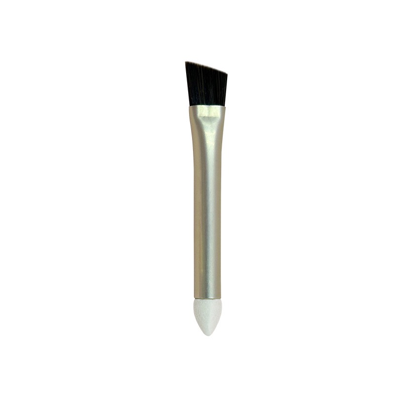 Dual-Ended Angled Brush with Sponge Tip