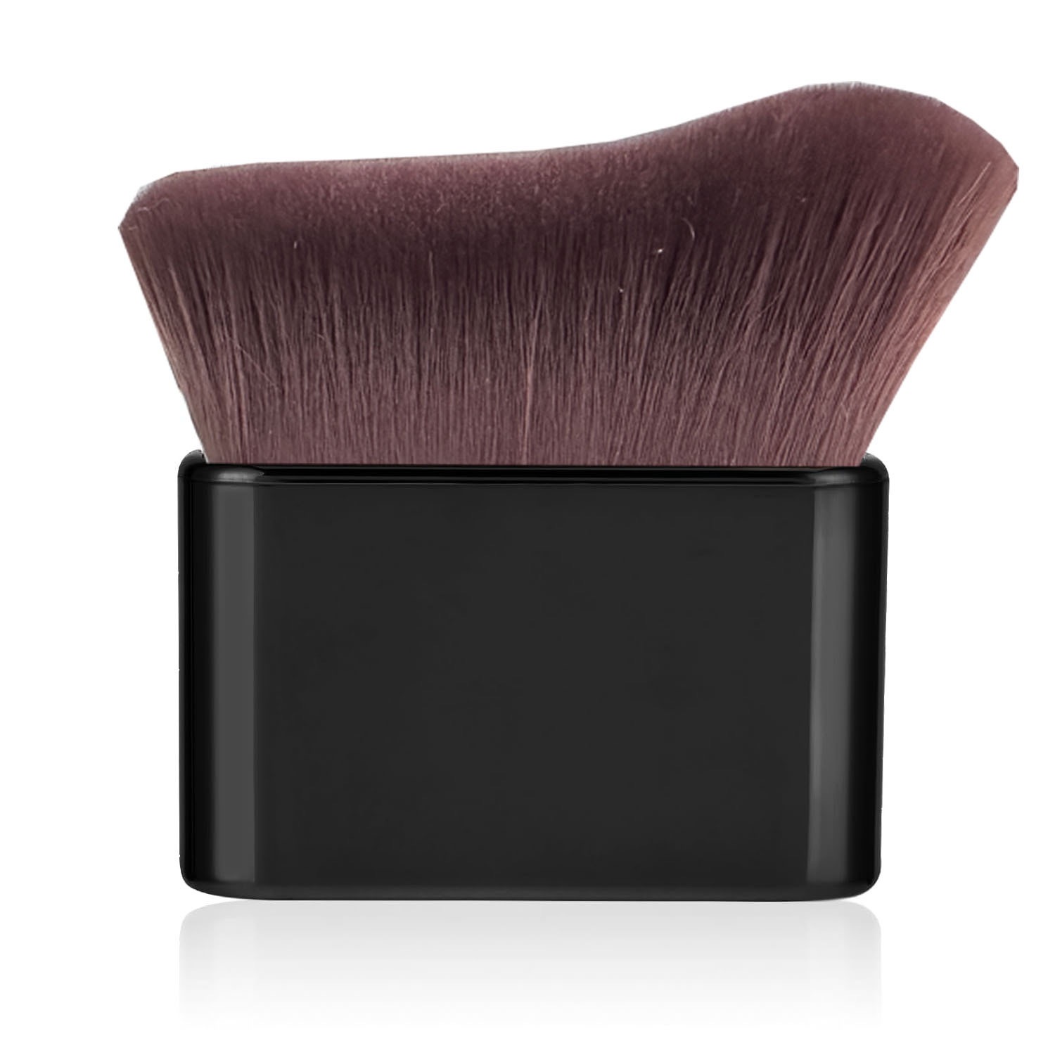 Wave Contour Brush (Mauve Bristles, Black Base)