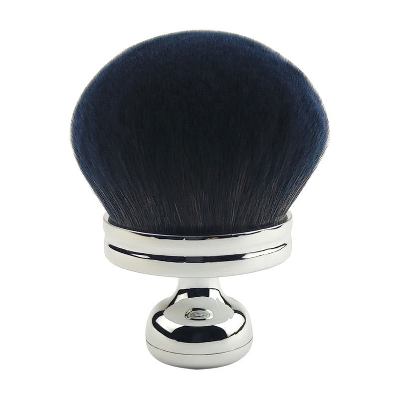 Kabuki Powder Brush with Silver Stand