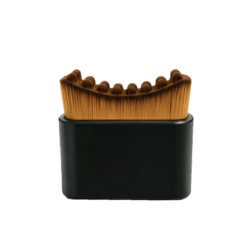 Wave Contour Brush (Brown Bristles)