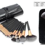 24 piece professional makeup brush set